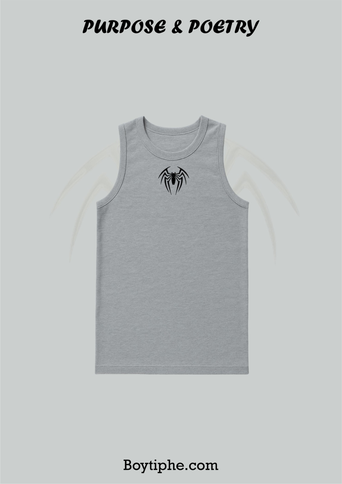 Purpose & Poetry Steel Gray